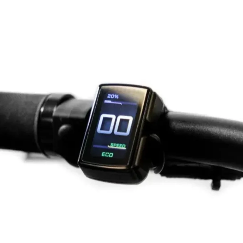 Vélo électrique avec clignotants intégrés Ellipse E2ST Courroie Fourche Rigide