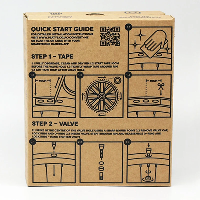 Kit de Conversion Tubeless PEATY'S Route / Cyclocross