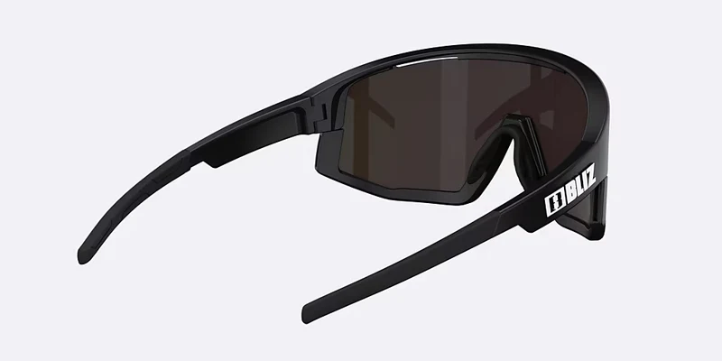 Lunettes BLIZ FUSION SMALL Noir Matt Écran Marron Rose