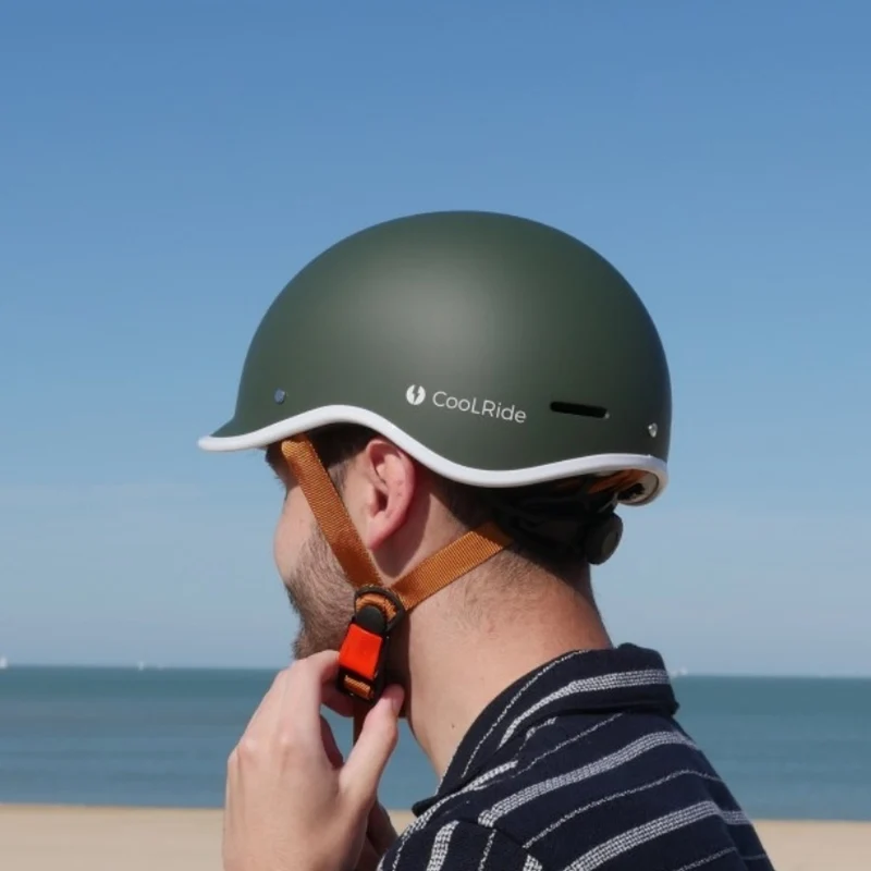Casque vélo ville look vintage Coolride