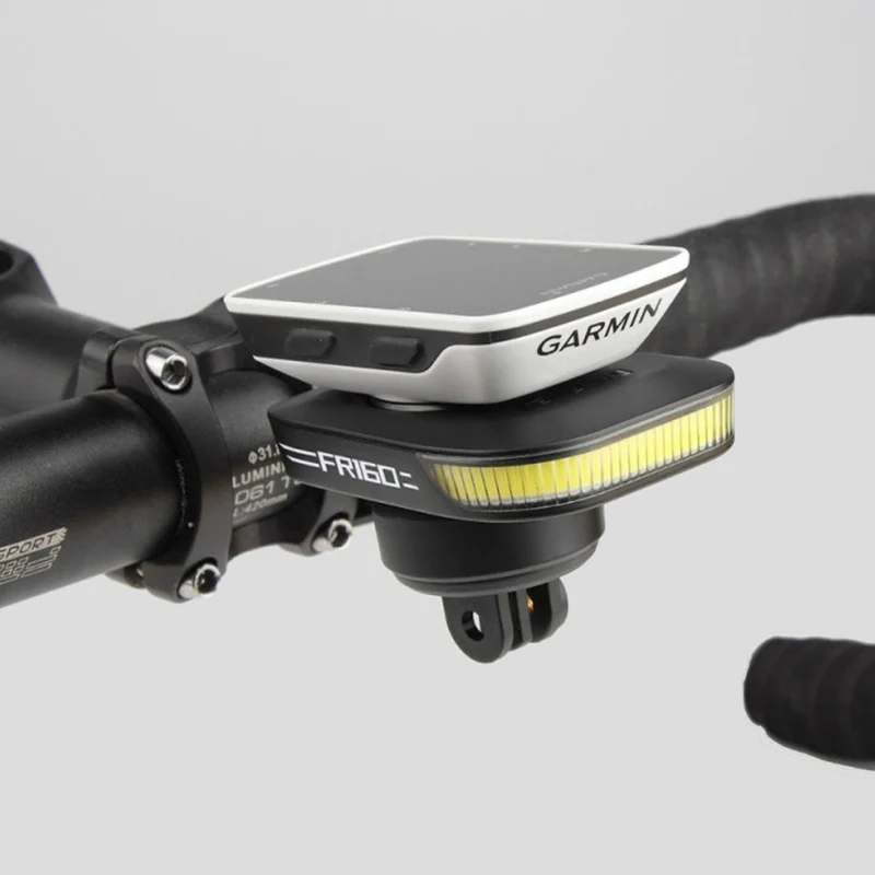 Lampe vélo avant Ravemen FR160 pour support Garmin / Wahoo