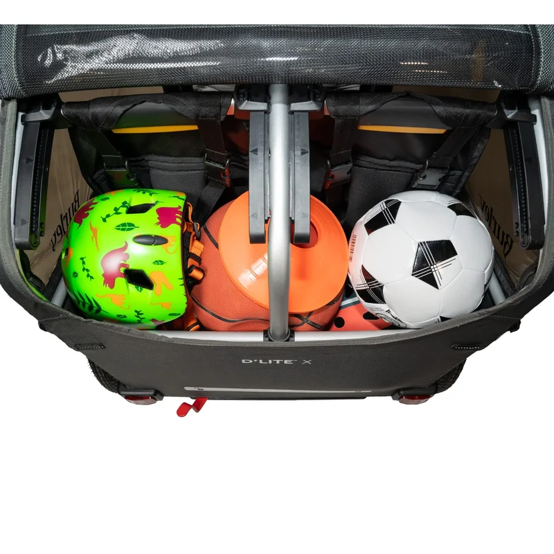 BURLEY D'LITE X DOUBLE GREEN - 2 CHILD TRAILER