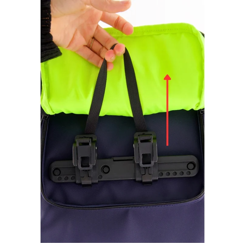 Sac à dos convertible en sacoche vélo Escaper Urban Circus imperméable 18L