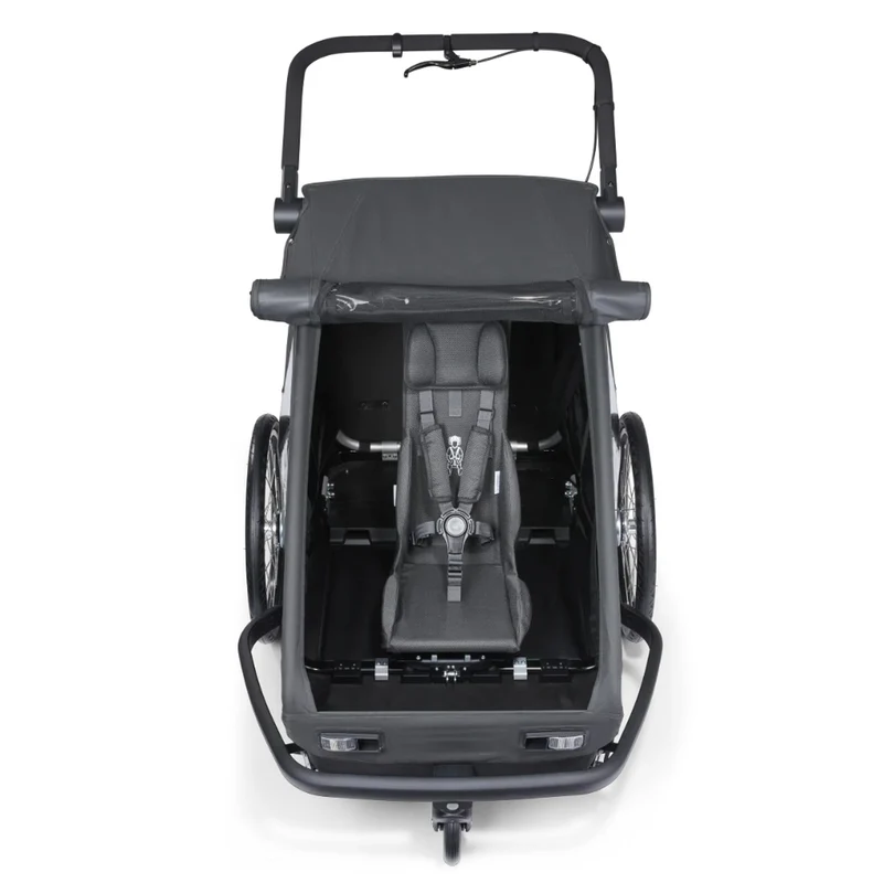 Remorque vélo modulaire Yuuna Croozer 3-en-1 : Enfant, Chien et Cargo
