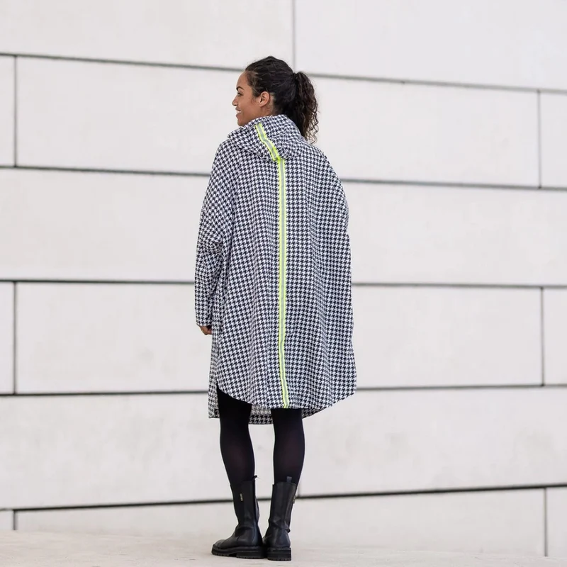 Poncho de pluie vélo recyclé Le Temps des Grenouilles