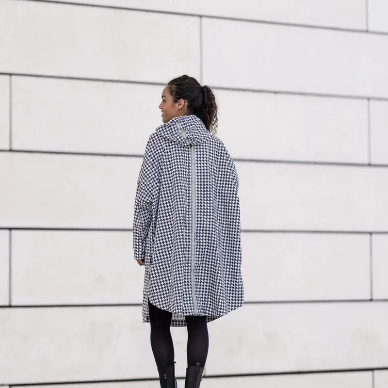 Poncho de pluie vélo recyclé Le Temps des Grenouilles