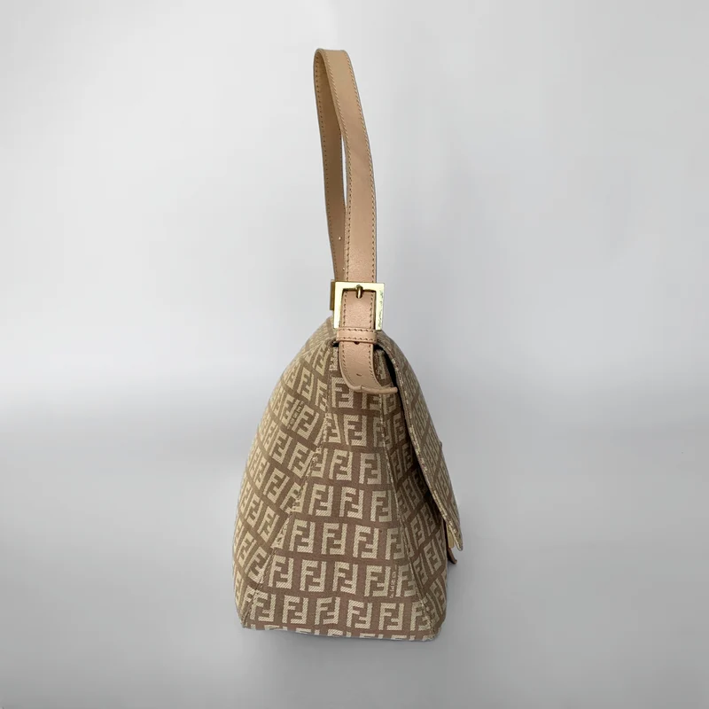 Fendi Pochette Toile Mamma Zucca