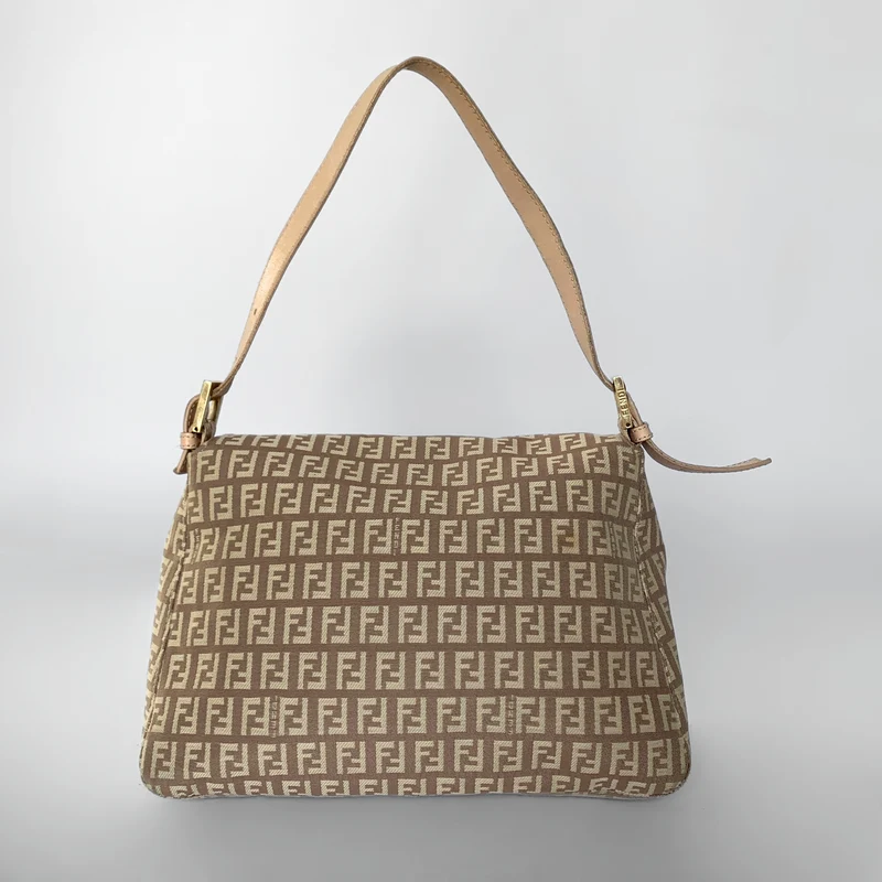 Fendi Pochette Toile Mamma Zucca