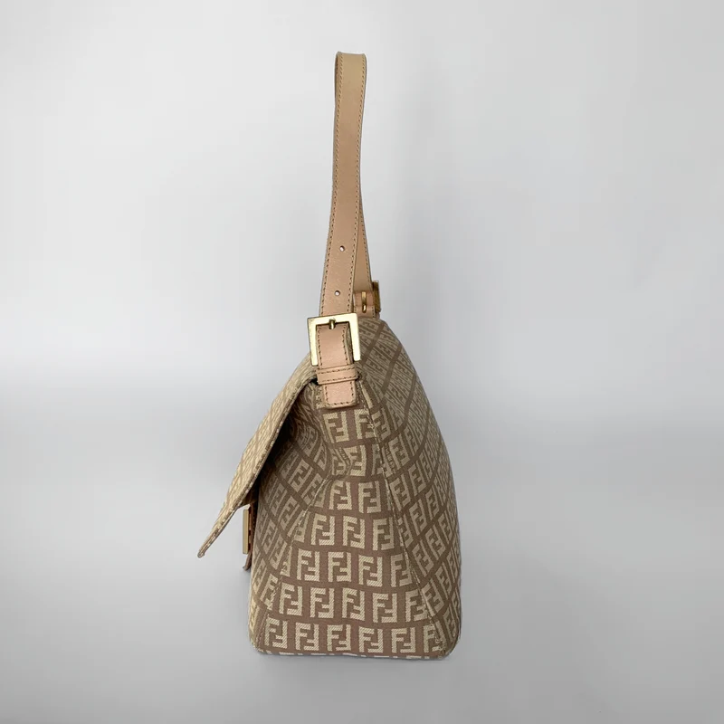 Fendi Pochette Toile Mamma Zucca