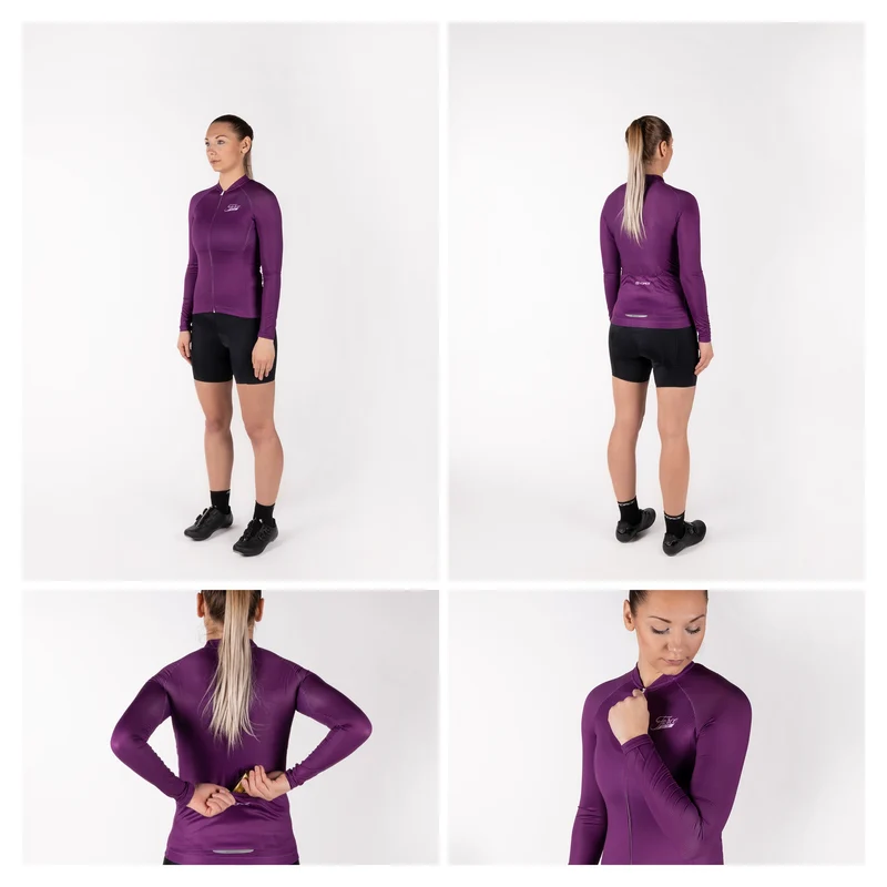Force Pure Long Sleeve Women's Cycling Jersey