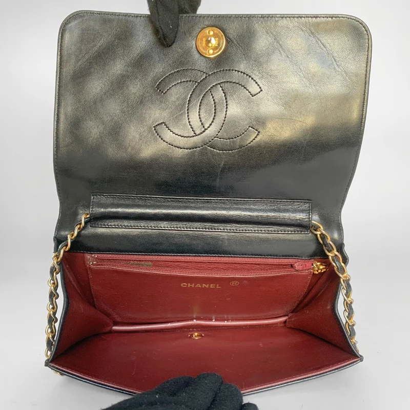 Chanel Single Flap Bag Cuir d'agneau