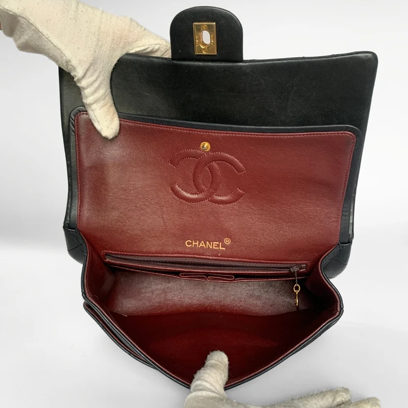 Chanel Classic Flap Bag Cuir d'agneau haut de gamme