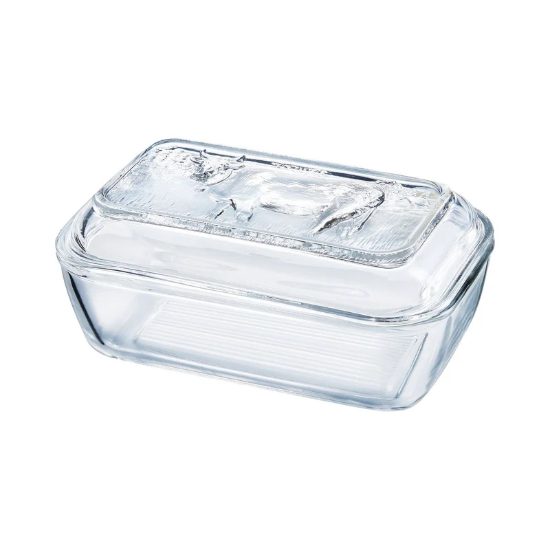 Beurrier vache 17 x 10,5 cm Le Verre Français
