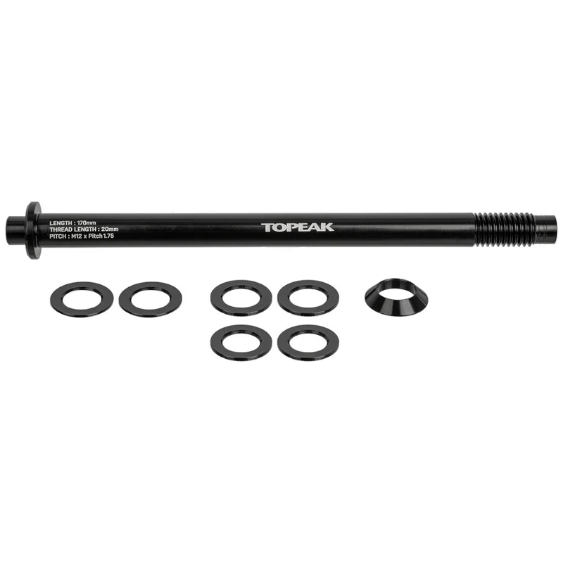 TOPEAK ZI:RAK THRU-AXLE 12 X 1.75MM