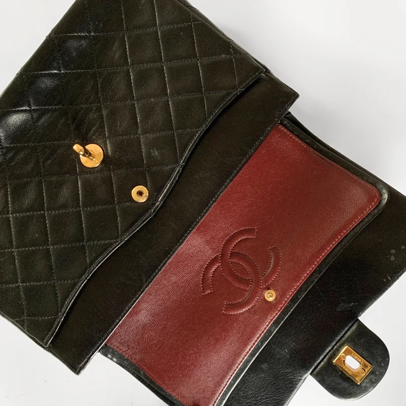 Chanel Classic Flap Bag Cuir d'agneau haut de gamme