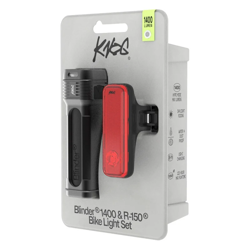 Knog Blinder 1400 / Blinder R150 - Combo Light Set