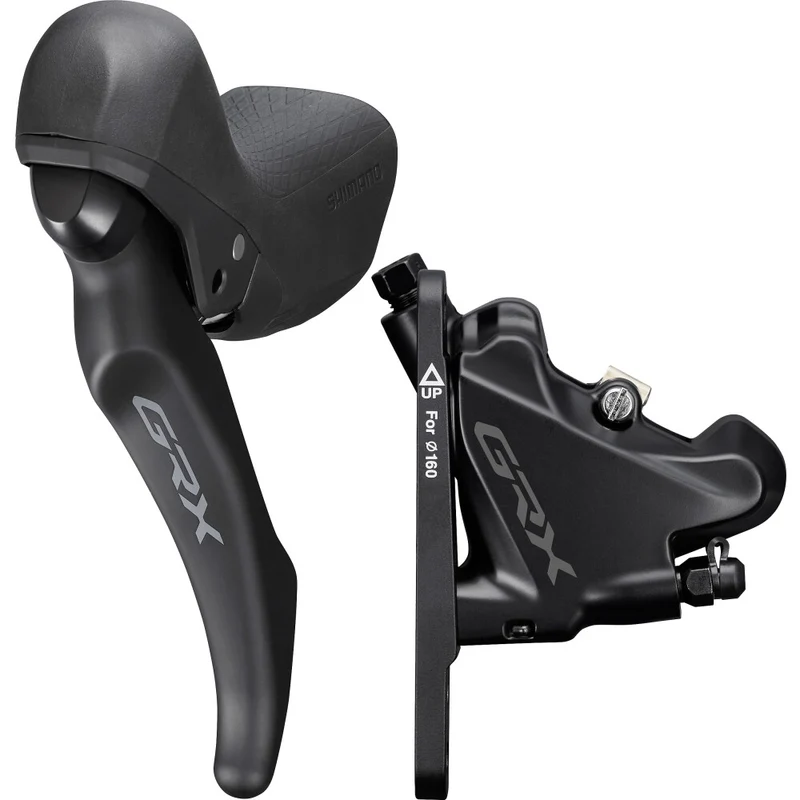 Levier Gauche et Étrier Avant SHIMANO GRX BL-RX600-L + BR-RX400 1x11V Flat Mount