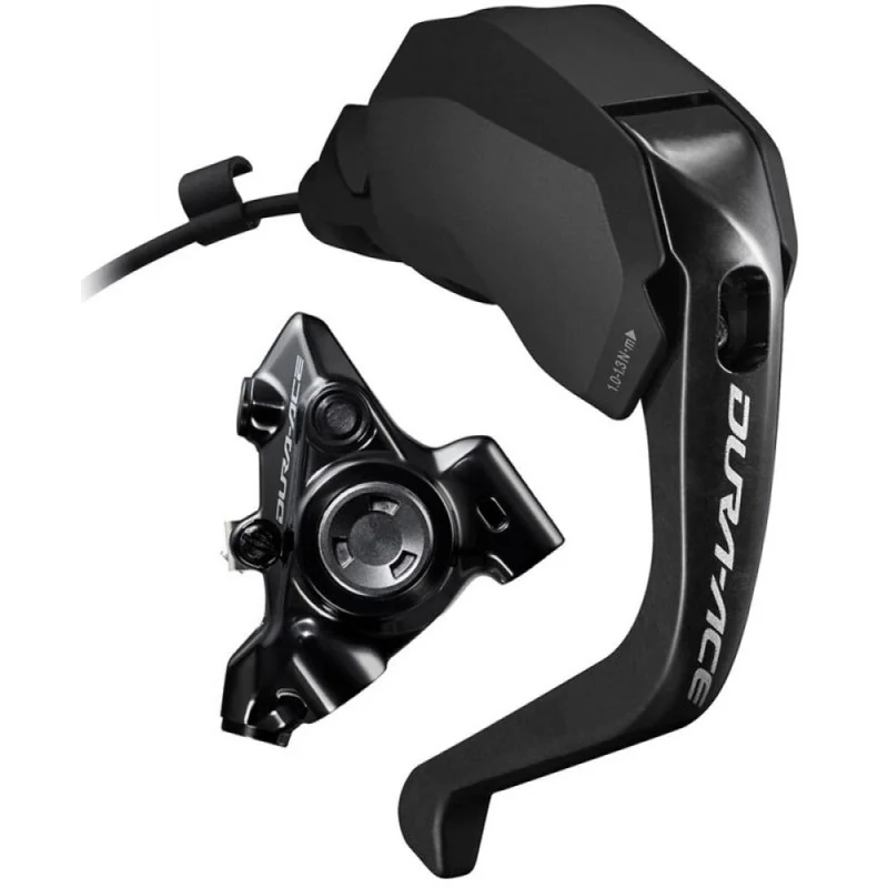 Levier Gauche R9180 et Étrier Avant SHIMANO DURA-ACE DI2 R9270 2x12V Flat Mount sans Disque