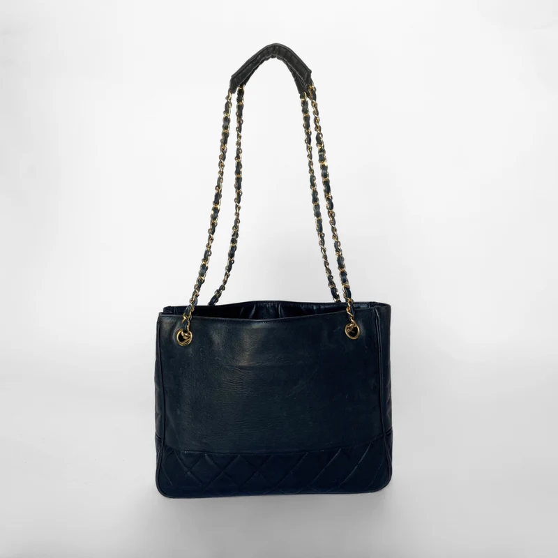 Chanel Shopper Cuir d'agneau