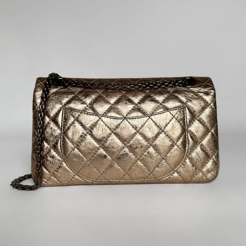 Chanel Sac à main 2.55 en cuir de veau vieilli