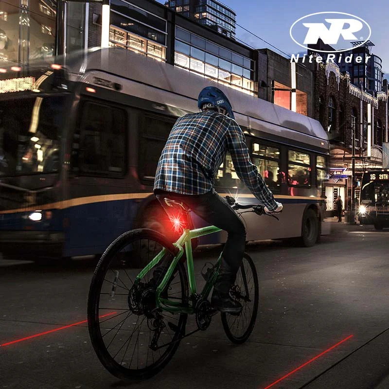 NiteRider Sentinel 250 - Rear Light with Laser Lanes