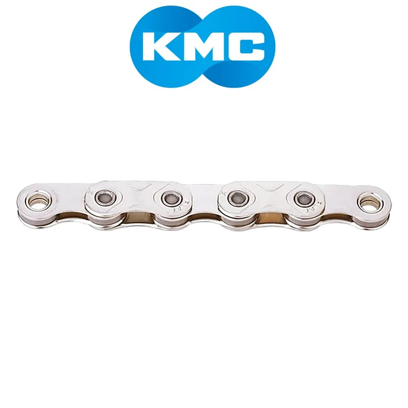 KMC XFSI - Chain X FlatW 12-13 Speed Silver/Silver - Pre Waxed