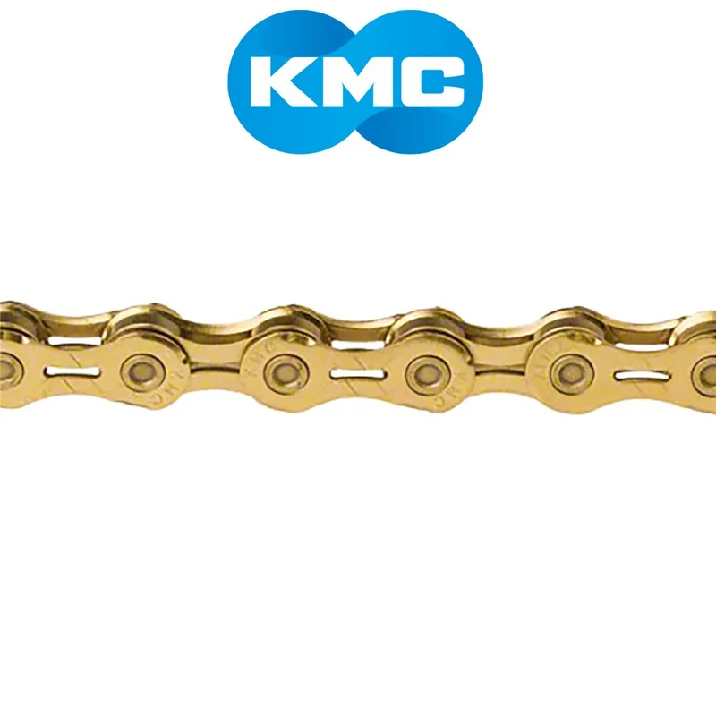 KMC X11EL - 116L Titanium Nitride Gold - Pre Waxed 11 SPD Chain