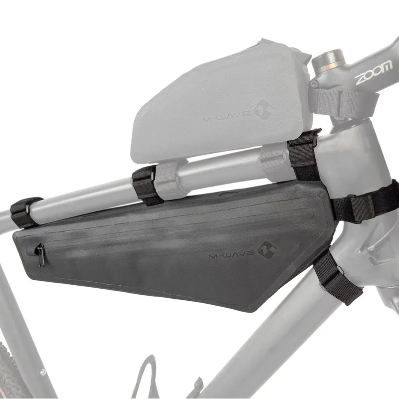Sacoche de cadre étanche M-Wave Rough Ride II 2.1L