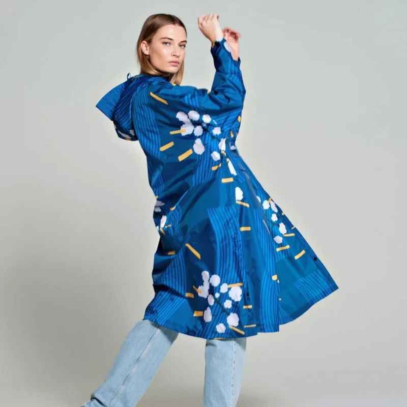 Poncho de pluie vélo recyclé Rainkiss