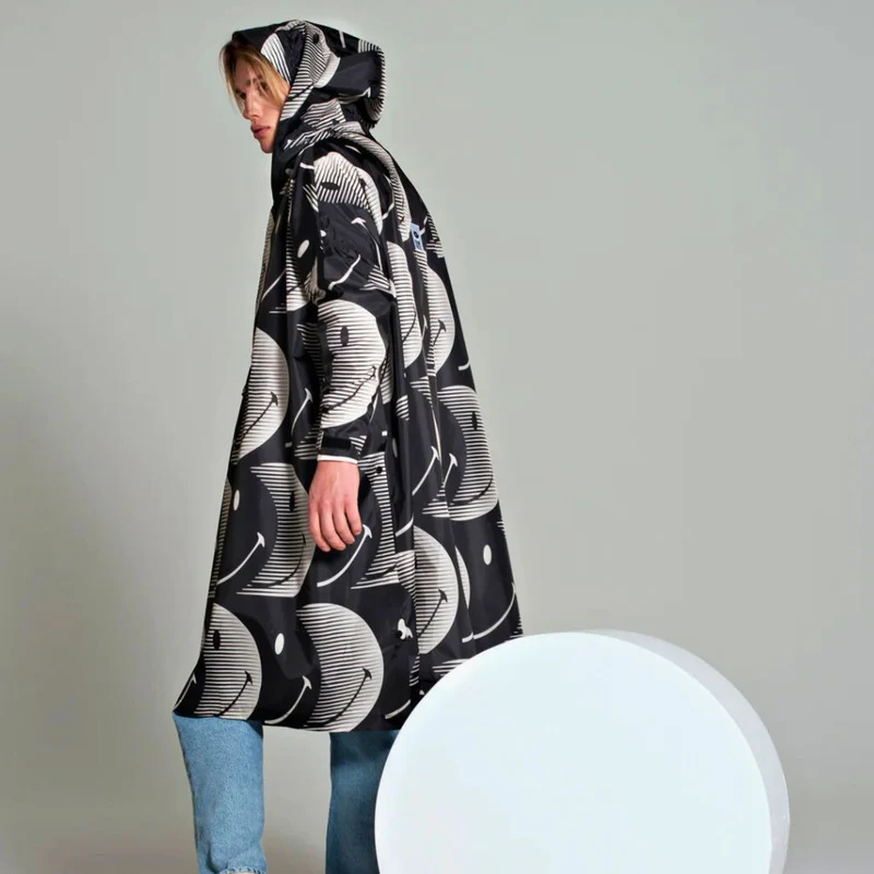Poncho de pluie vélo recyclé Rainkiss