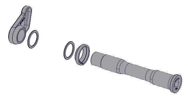 Superior Frame Pivot and Chain Guide Set MY24-RME01