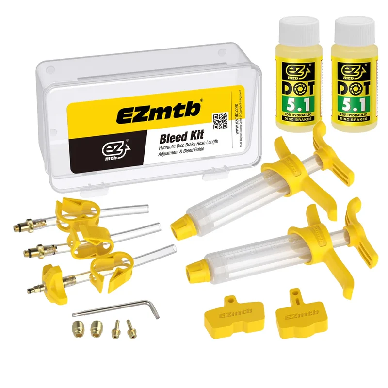 EZMTB Brake Bleed Kit - SRAM with 2 x DOT Fluid