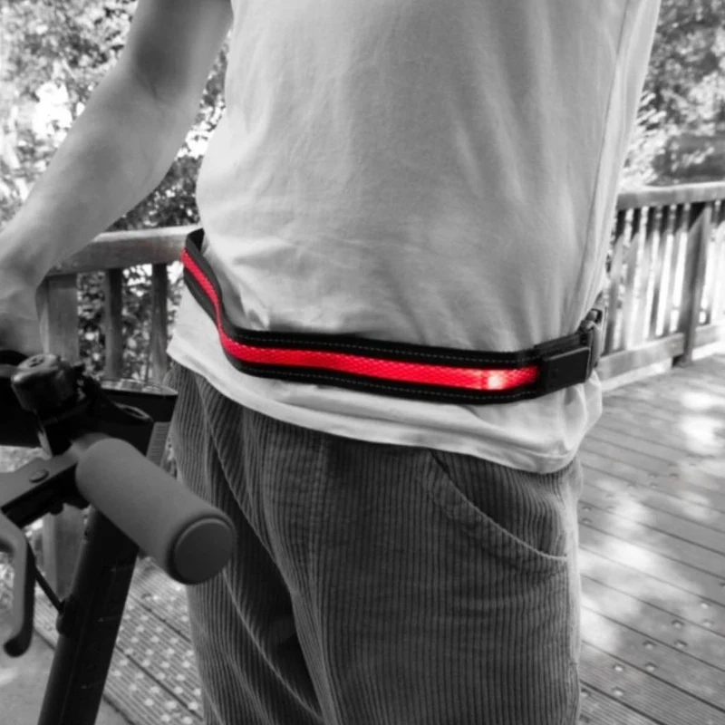 Ceinture LED sécurité rechargeable USB Coolride