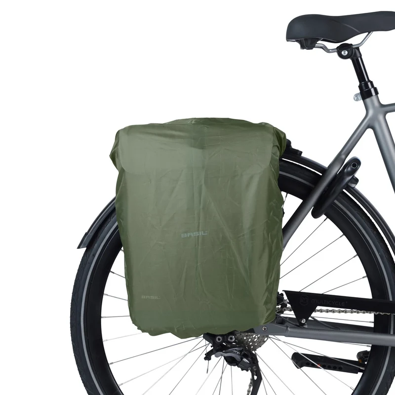 Sacoche double avec fixation universelle pour porte-bagages Basil Move 2 x 15L