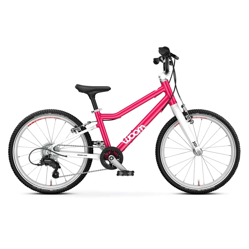 Vélo enfant 20 pouces 6 à 8 ans Woom GO 4 à vitesses intuitives