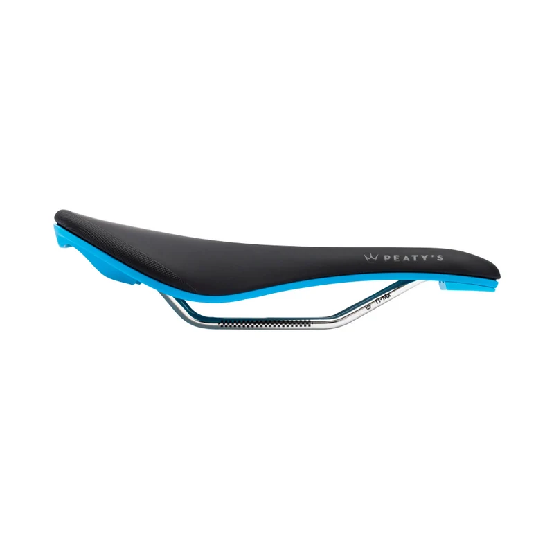 Selle PEATY'S Monarch Rails Titane Turquoise