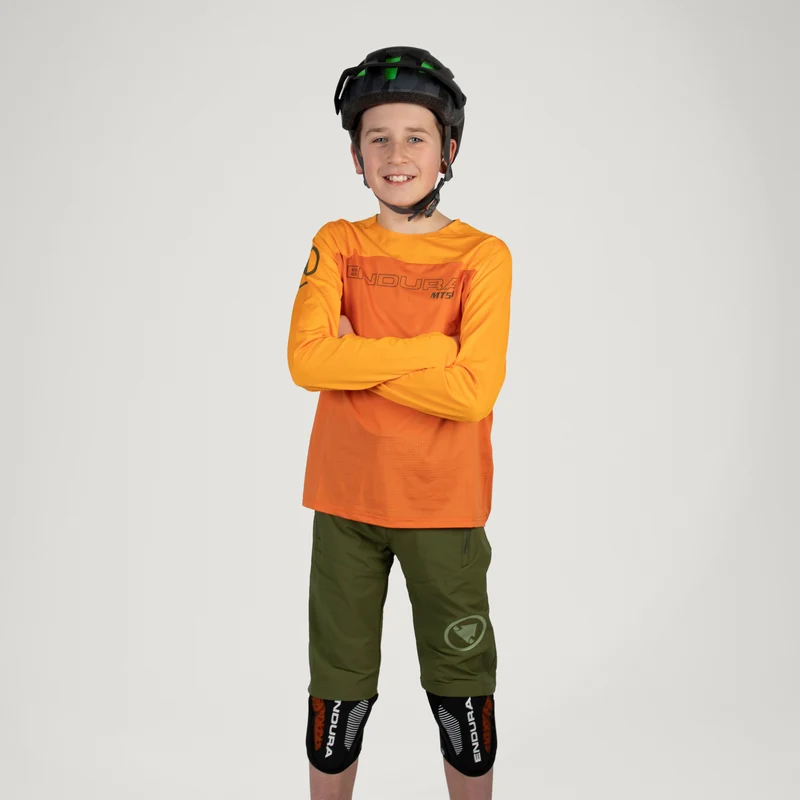Genouillères ENDURA MT500 D3O Junior Noir