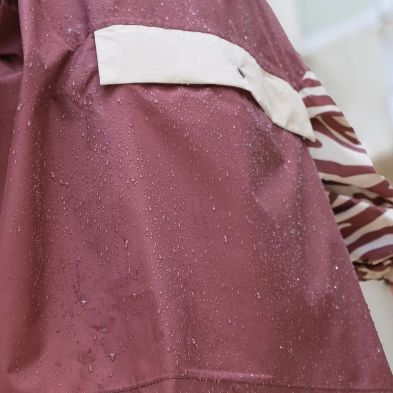 Poncho de pluie Poule Party adulte ou enfant Chocolate Zebra