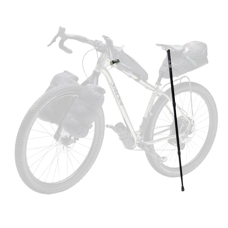 Béquille vélo de voyage télescopique Bikerando Biri Advanced