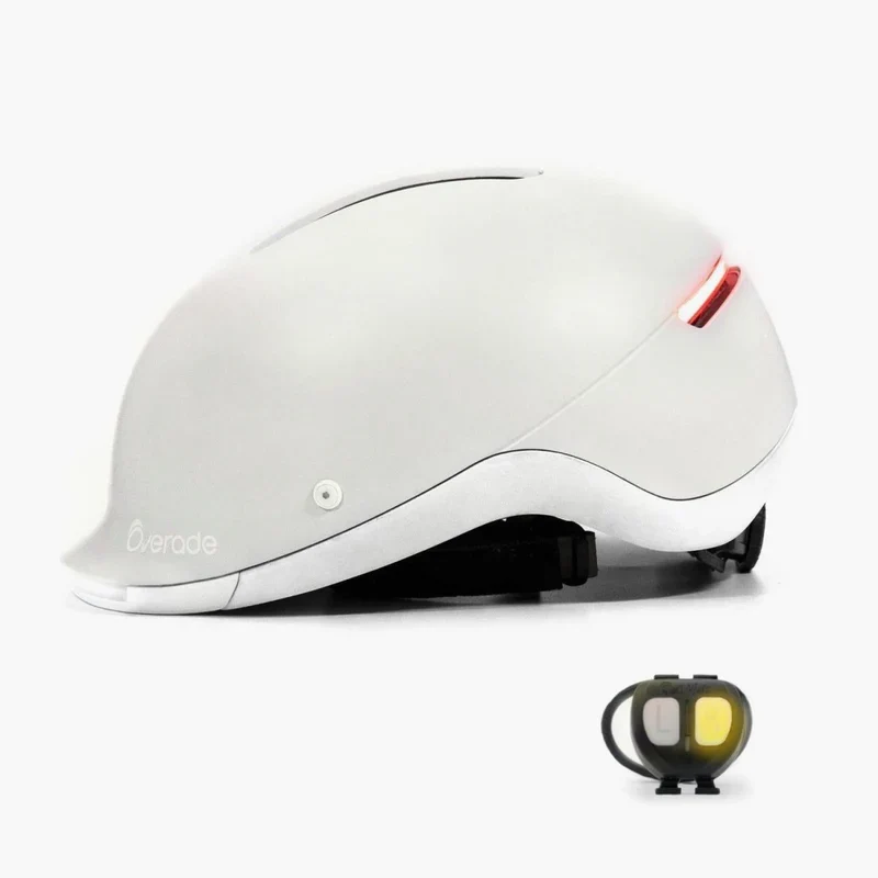 Casque vélo lumineux avec clignotants Overade Life