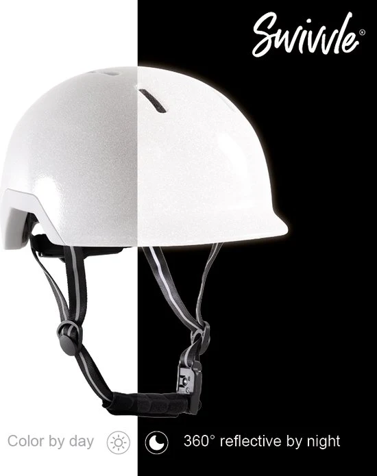 Casque vélo Swivvle réfléchissant Sirius