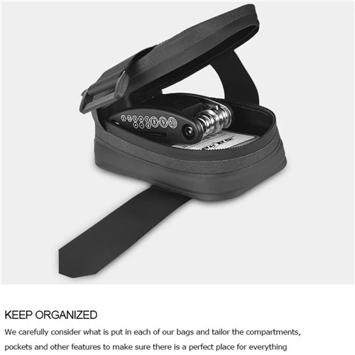SAHOO Compact Saddle Bag – 0.5L (15x8x5.5cm)