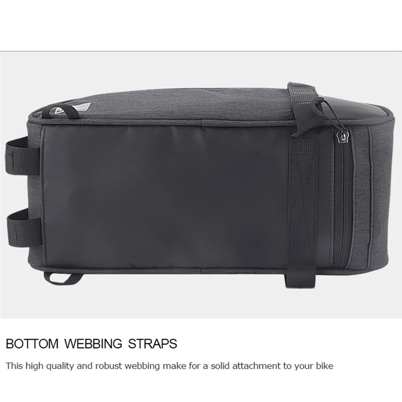 SAHOO Medium Trunk Bag – 7L with Universal Mounting Straps (33x14x12cm)