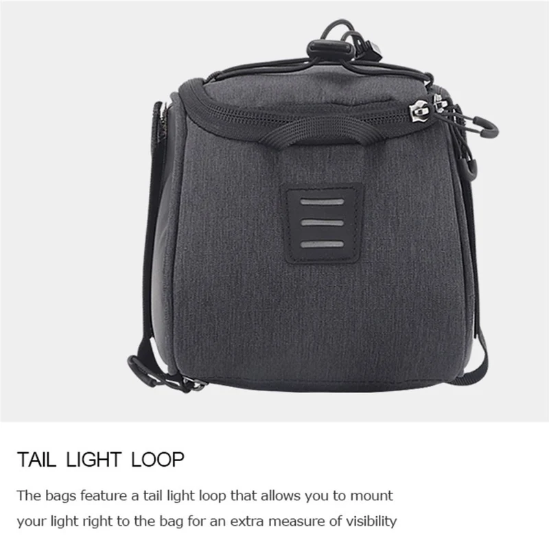 SAHOO Medium Trunk Bag – 7L with Universal Mounting Straps (33x14x12cm)