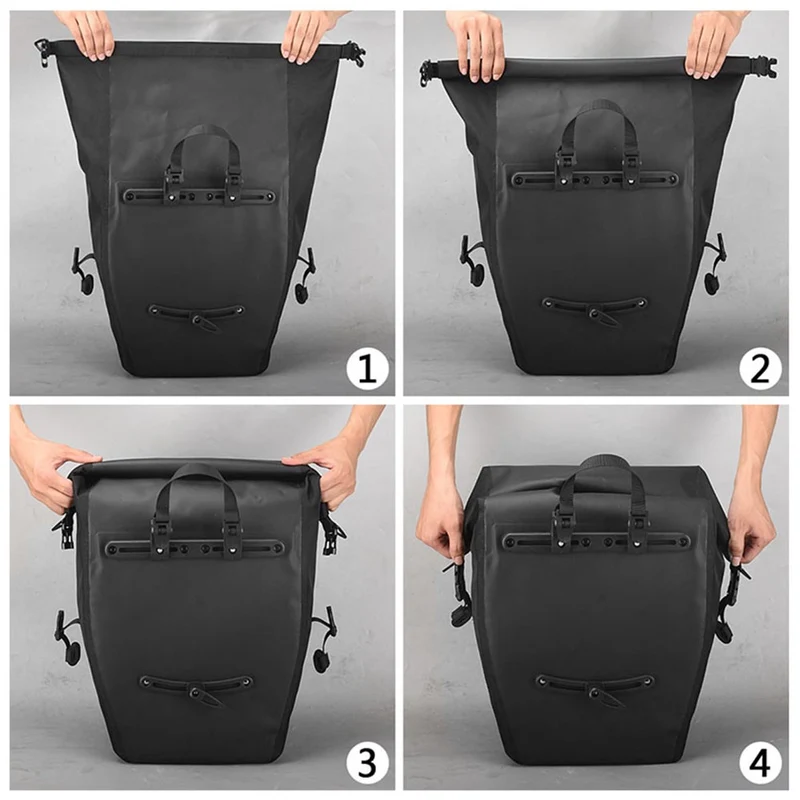SAHOO Waterproof Rear Pannier – 20L (Sold Individually, 32.5x60x33cm)