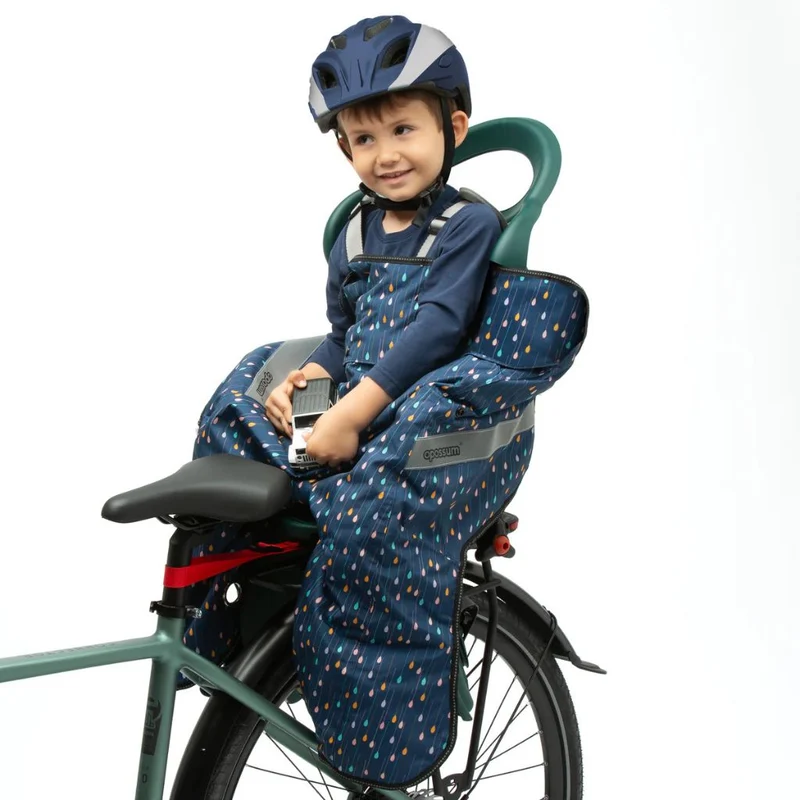 Coque thermique vélo Opossum Magic sur siège arrière Tucano Urbano