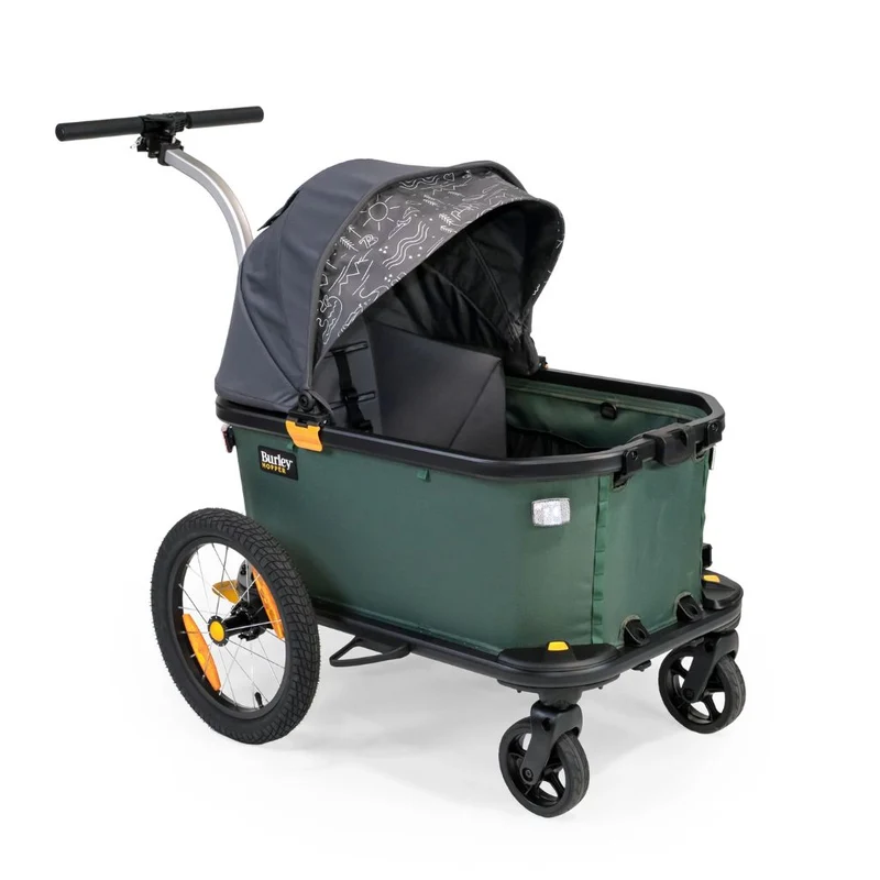 Kit siège enfant et pare-soleil pour chariot Hopper Burley