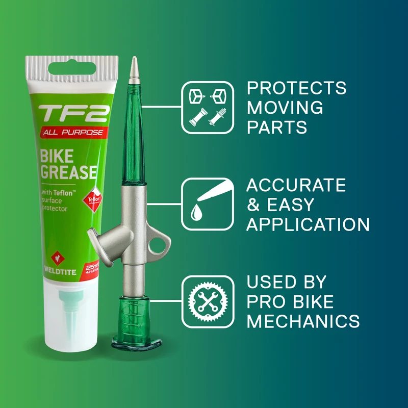 Weldtite Grease Gun & Bike Grease Tube 125ml