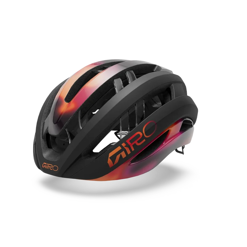 Casque Route GIRO ARIES MIPS SPHERICAL Noir/Orange