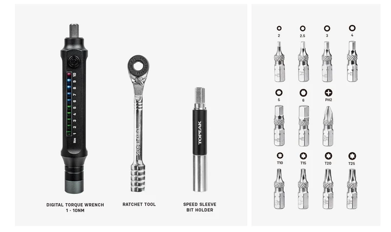 Topeak E-Torqbar 1-10NM